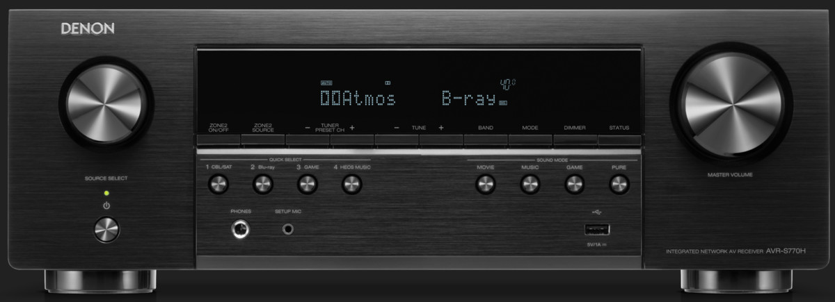 Receiver Denon AVR-S770H