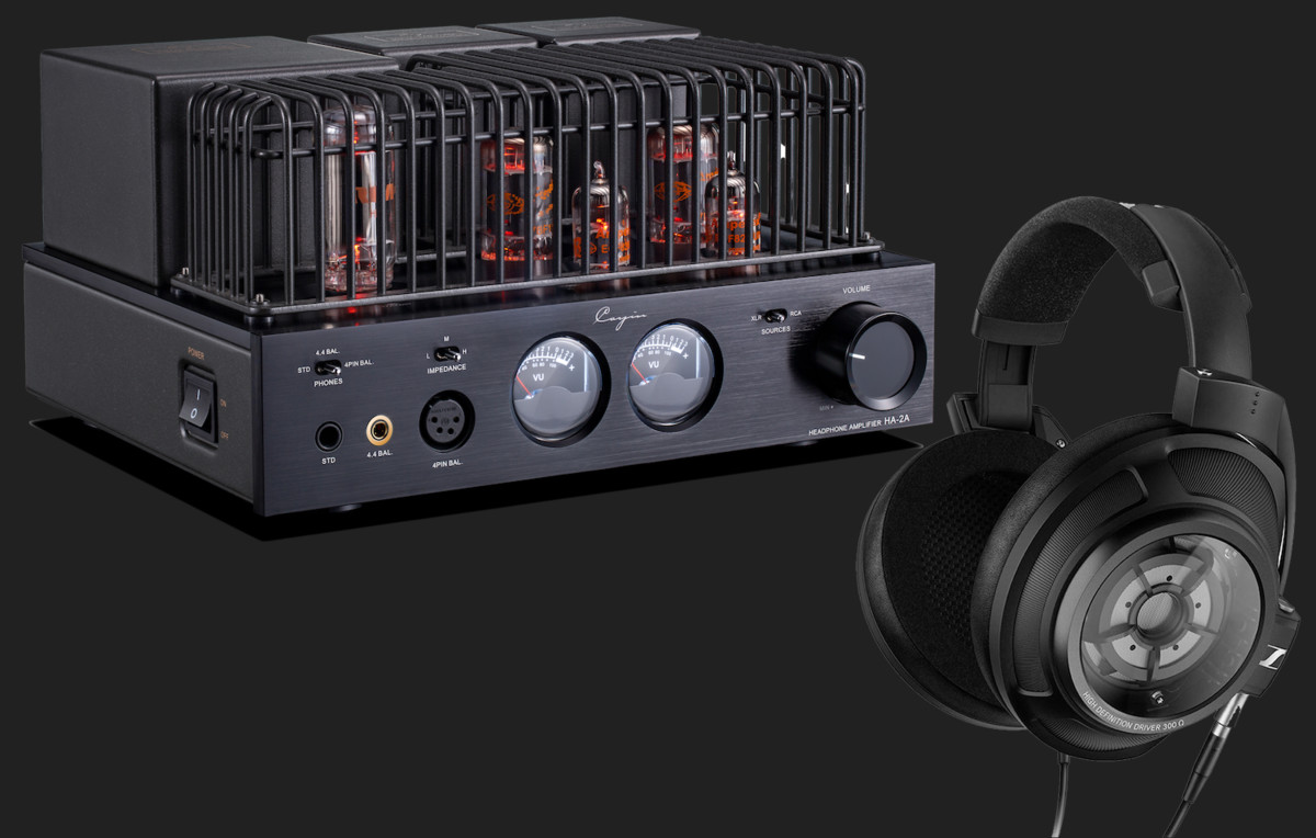 Pachet PROMO Sennheiser HD 820 + Cayin HA-2A