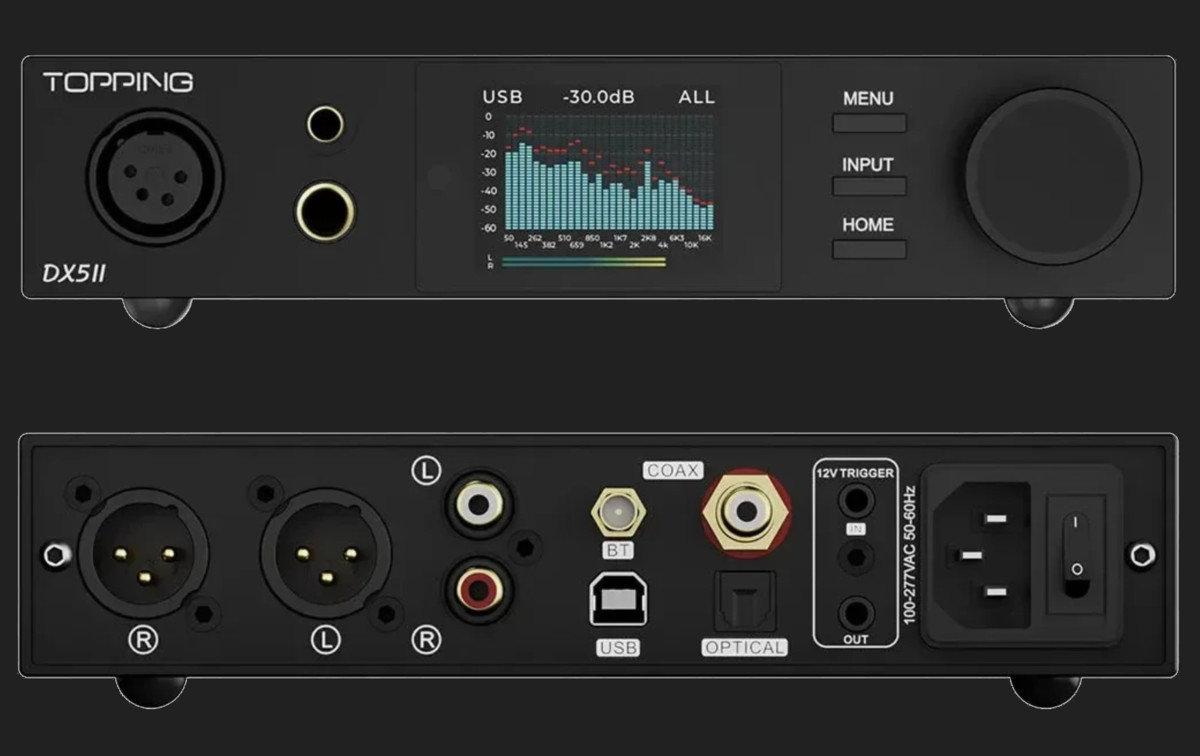 DAC Topping DX5 II Negru