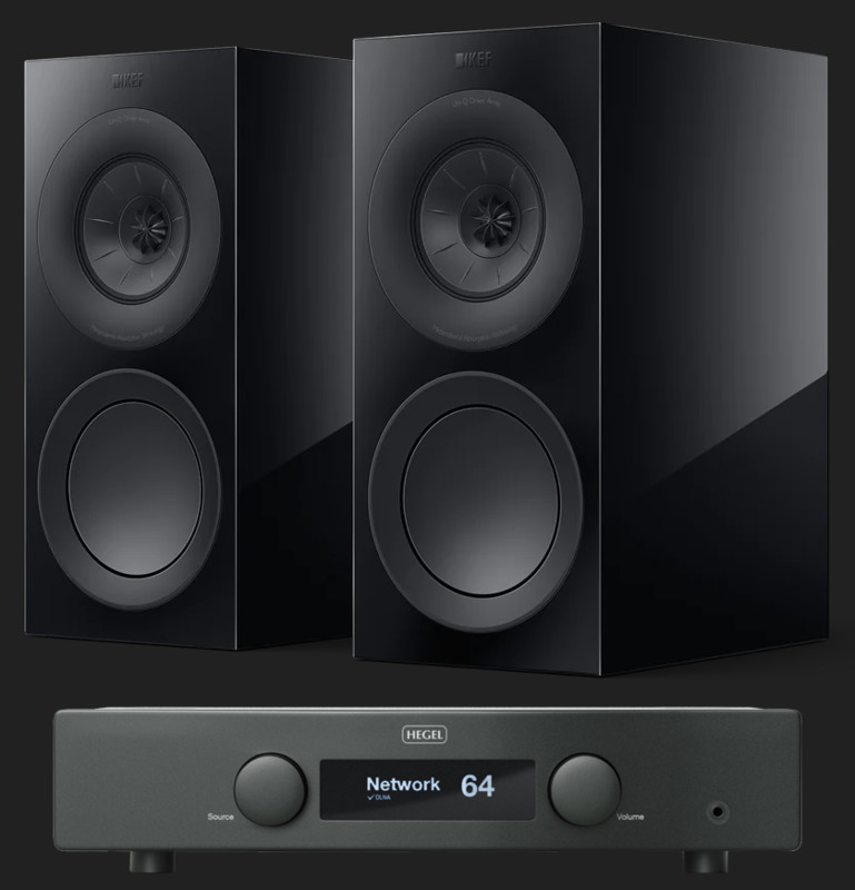 Pachet PROMO KEF R3 Meta + Hegel H95