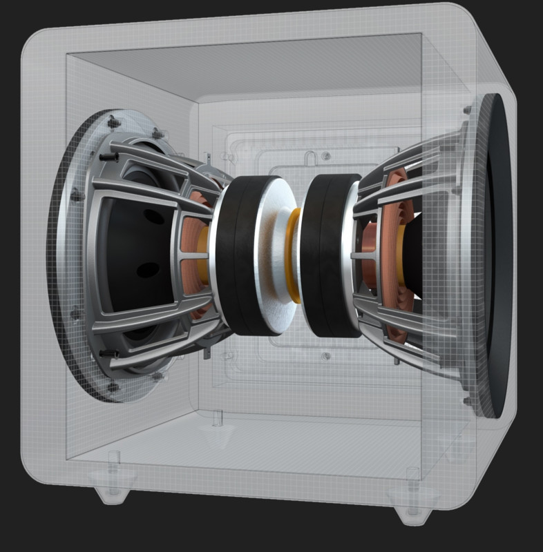 Subwoofer KEF KF92 Resigilat