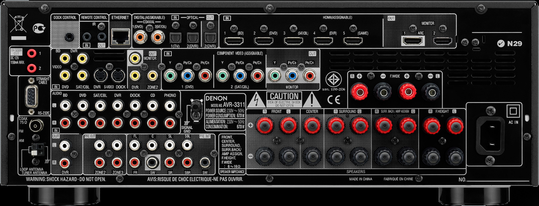 Receiver Denon AVR-3311 la AVstore.ro