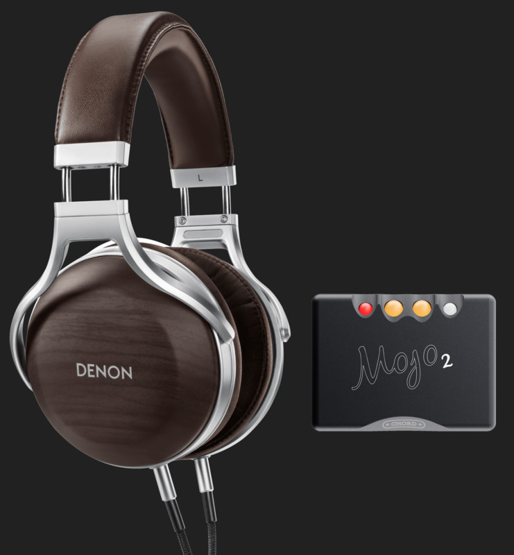 Pachet PROMO Chord Electronics Mojo 2 4.4 + Denon AH-D5200