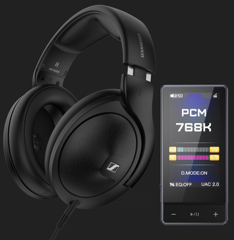 Pachet PROMO Sennheiser HD 620S + FiiO QX13
