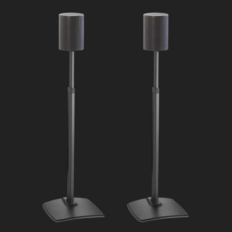  Stative de podea SANUS WSSE1A2-B2 pentru Sonos Era 100 si Era 100 SL, reglabile pe inaltime, set 2 bucati, negru