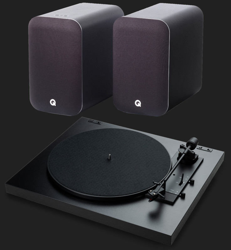 Pickup ProJect A1.2 (OM10) + Q Acoustics M20