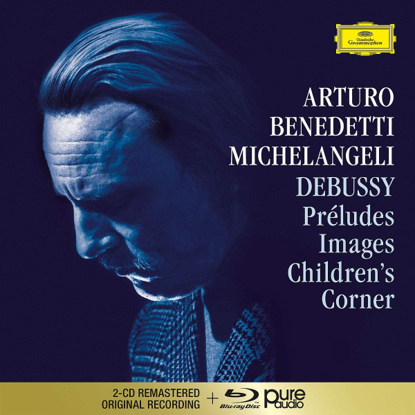 CD Deutsche Grammophon (DG) Arturo Benedetti Michelangeli Plays Debussy  CD + BR Audio