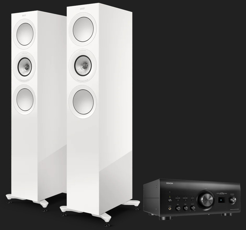 Pachet PROMO KEF  R7 Meta + Denon PMA-3000NE