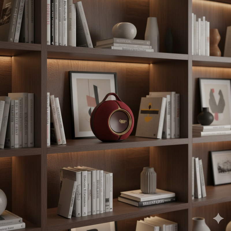 Boxe active DEVIALET  Mania Opera Rouge Resigilat
