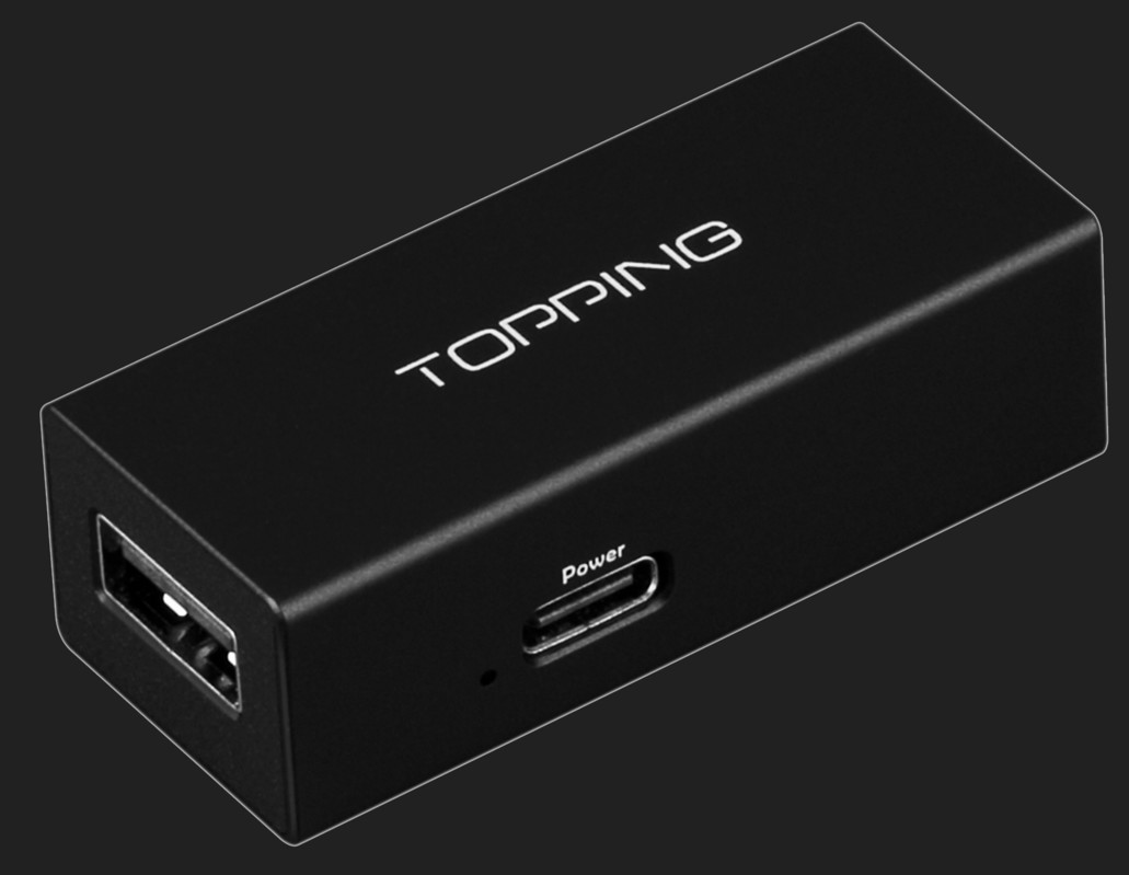 Topping HS01 USB 2.0 Audio Isolator Negru