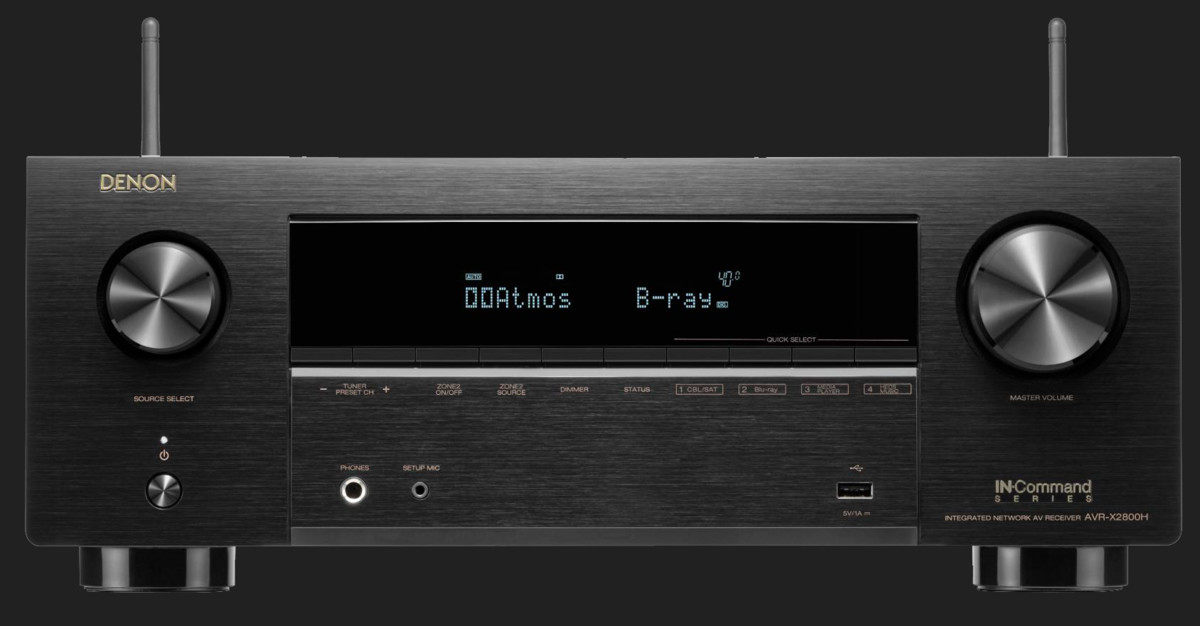 Receiver Denon AVR-X2800H