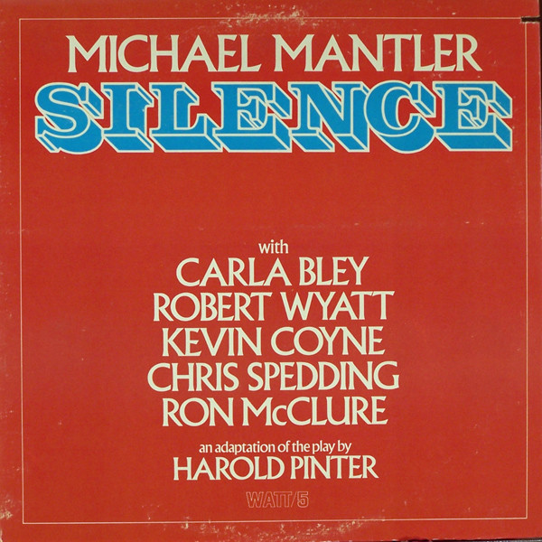 VINIL ECM Records Michael Mantler - Silence