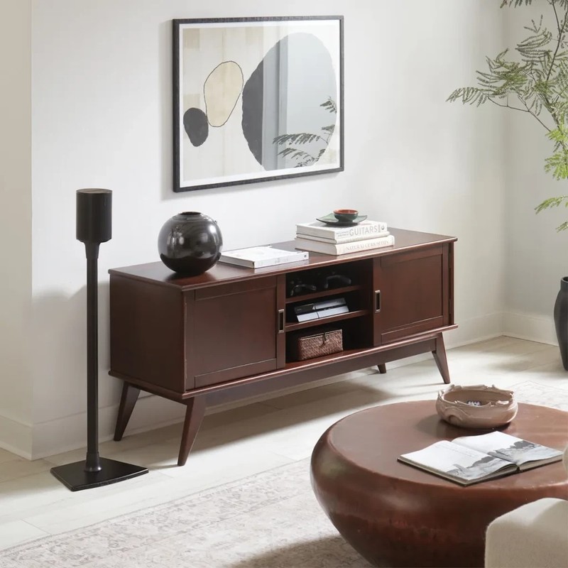  Stativ de podea SANUS WSSE11-B2 pentru Sonos Era 100 si Era 100 SL, inaltime fixa, negru