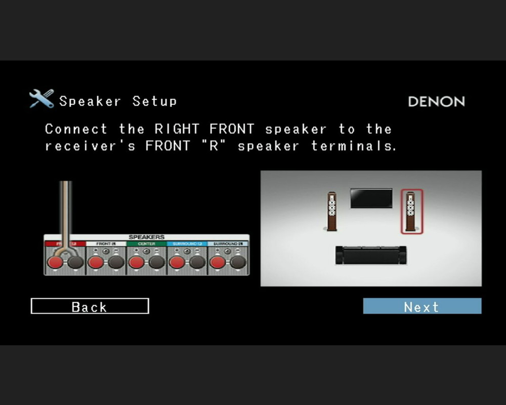 Receiver Denon AVR-X1000