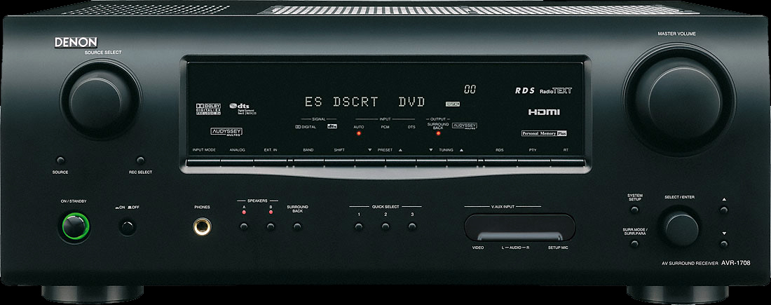Receiver Denon AVR-1708