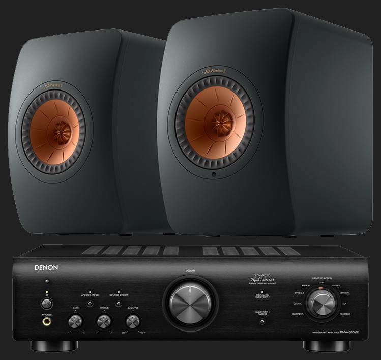 Pachet PROMO KEF LS50 Meta + Denon PMA-600NE