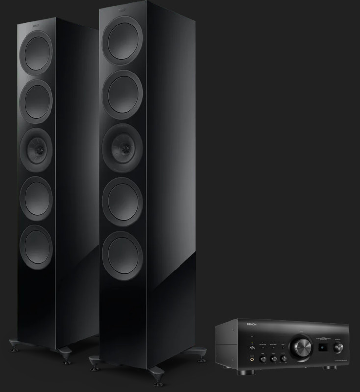 Pachet PROMO KEF R11 Meta +  Denon PMA-3000NE
