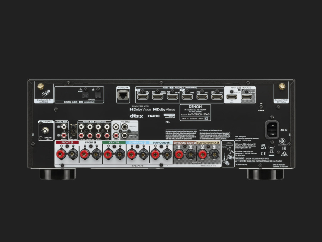 Receiver Denon AVR-X2800H DAB