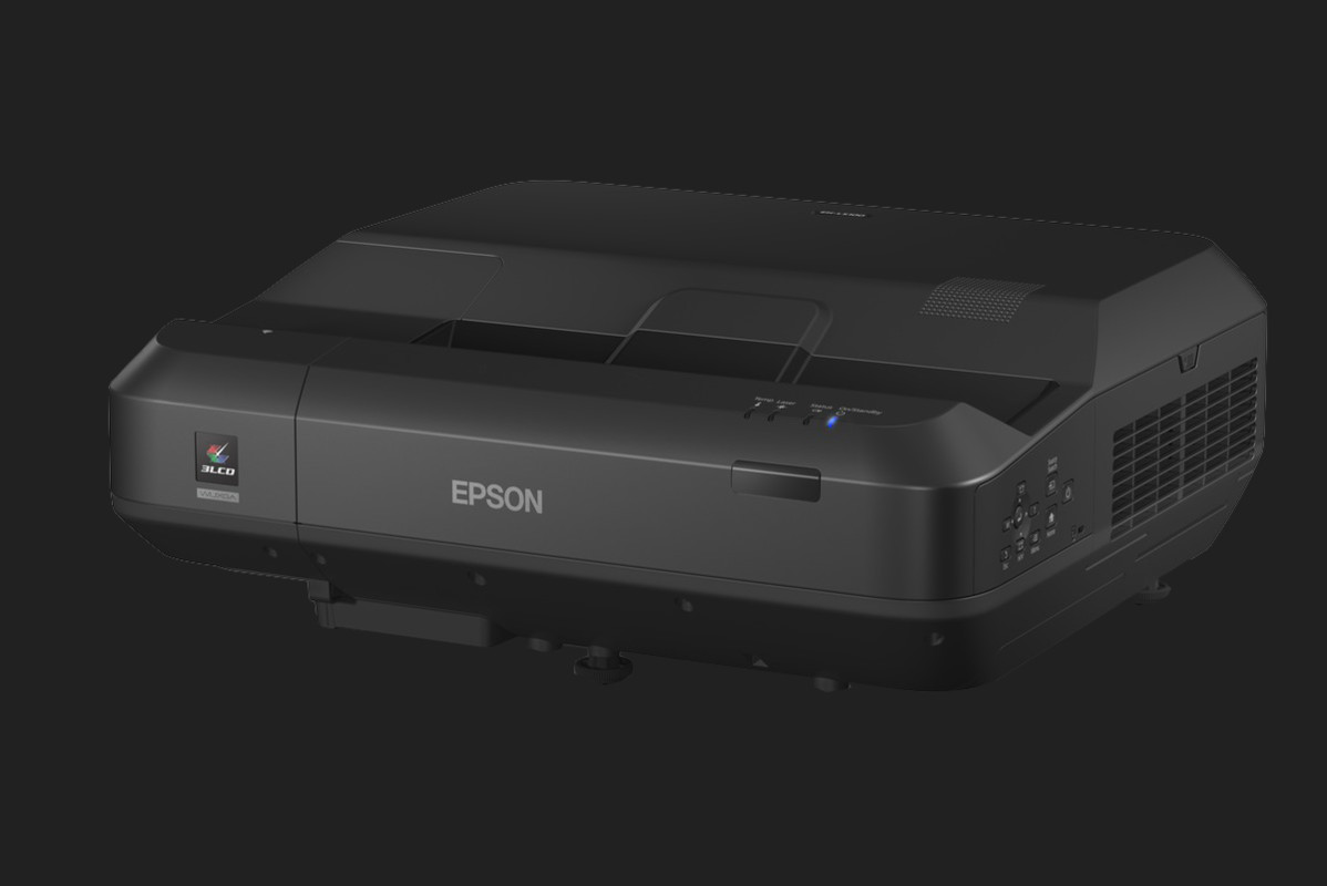 Videoproiector Epson EH-LS100 Laser, Home Cinema,  Ultra Short Throw
