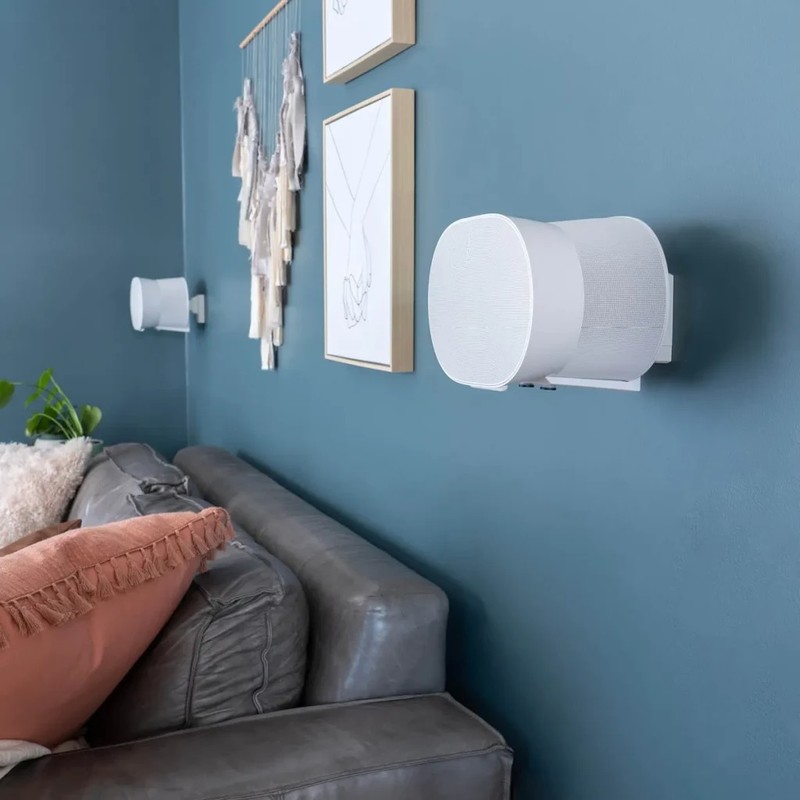  Suport de perete SANUS WSWME31-W2 pentru Sonos Era 300, reglabil, alb
