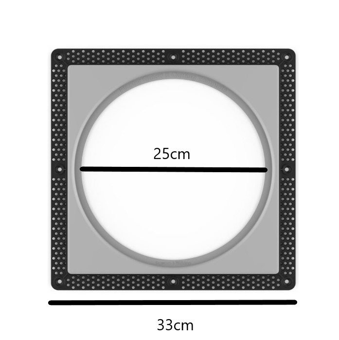 Bowers & Wilkins FPK 8SQ kit frame plaster