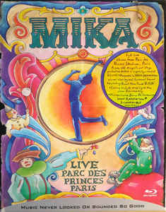 BLURAY Universal Records Mika - Live Parc Des Princes Paris