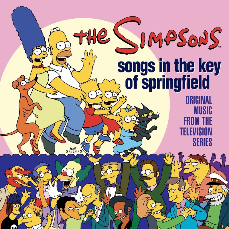 VINIL UNIVERSAL RECORDS The Simpsons - Songs in the Key of Springfield