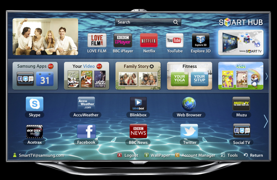 TV Samsung UE-40ES8000