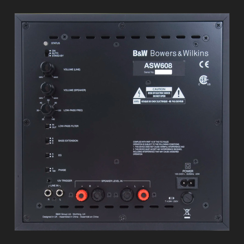 Subwoofer Bowers & Wilkins ASW608