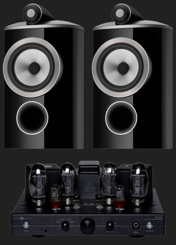 Pachet PROMO Bowers & Wilkins 805 D4 + Cary SLI-100