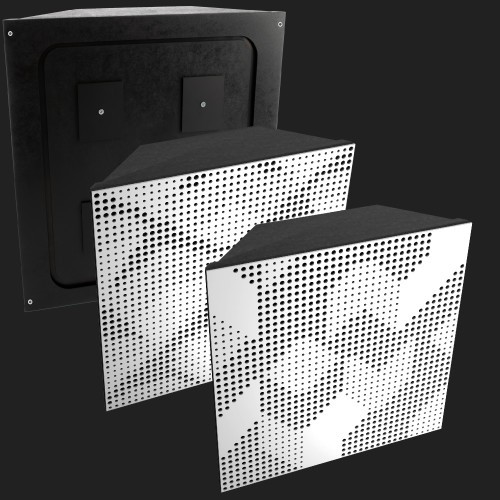 Artnovion Komodo - Bass Trap Corner 1.2 Gloss White Resigilat