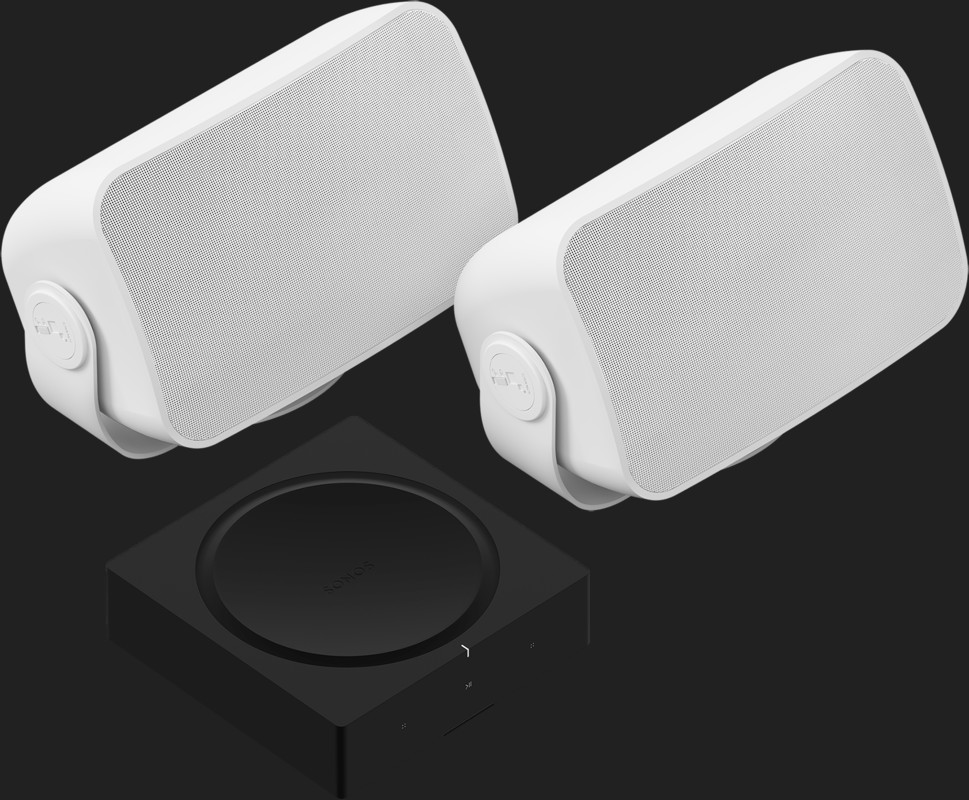 Boxe Sonos Outdoor Set (Sonos Amp + Sonos Outdoor)