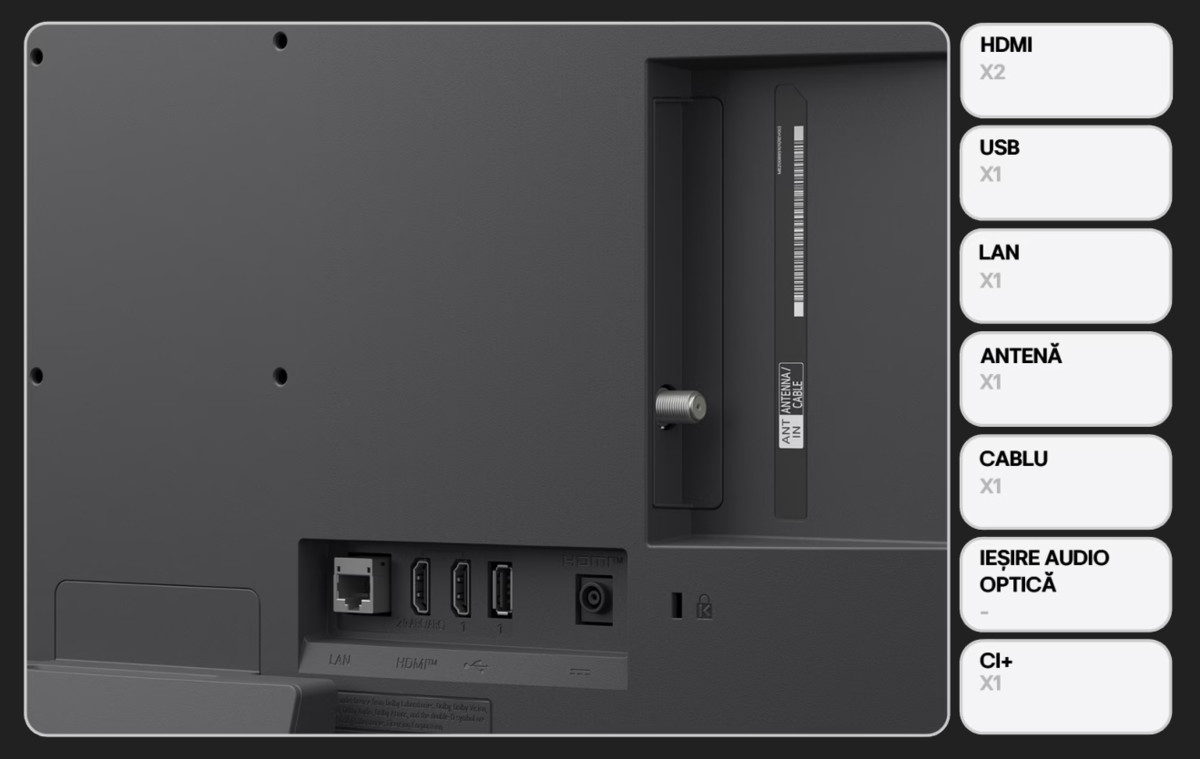 TV LG 27LB70003LA