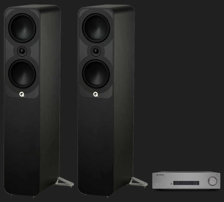Pachet PROMO Q Acoustics 5050 + Cambridge Audio CXA81 MKII