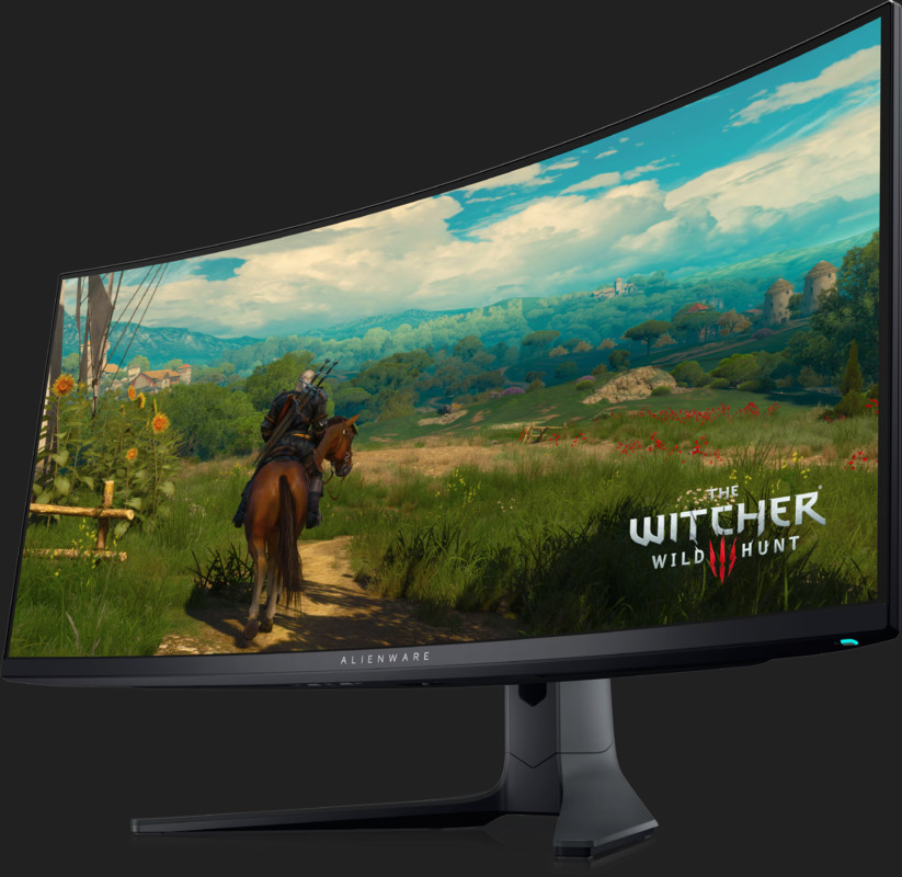 Monitor Alienware AW3423DWF Curved Gaming, NVIDIA G-SYNC, 34.18