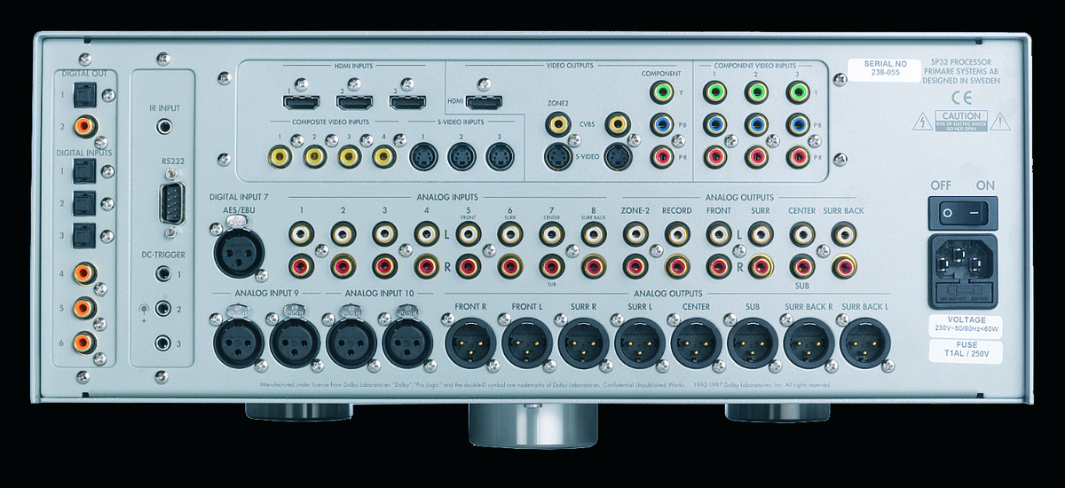 Primare SP32 HD AV processor