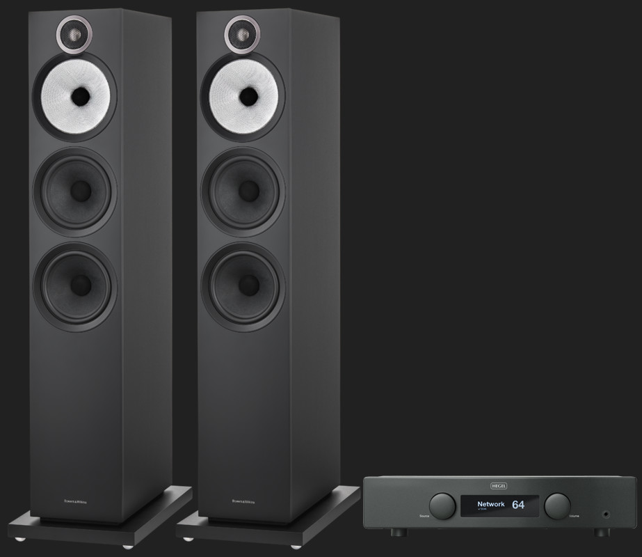 Pachet PROMO Bowers & Wilkins 603 S3 + Hegel H95