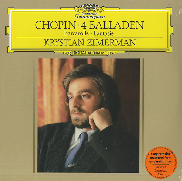 VINIL Universal Records Chopin - 4 Balladen ( Zimerman )