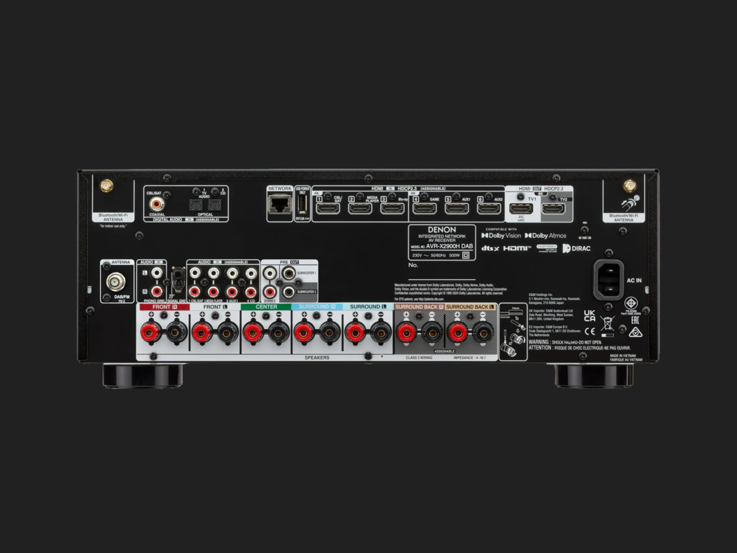 Receiver Denon AVR-X2900H DAB