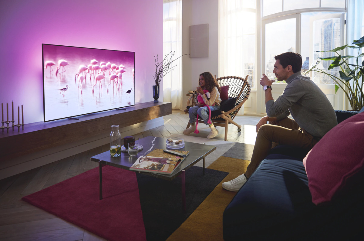 TV Philips 65OLED806/12, 4K Ultra HD, OLED, Smart Android