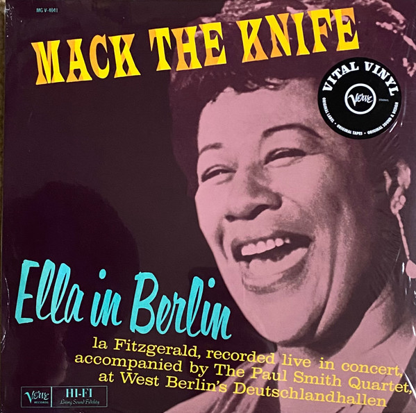 VINIL VERVE Ella Fitzgerald - Ella In Berlin