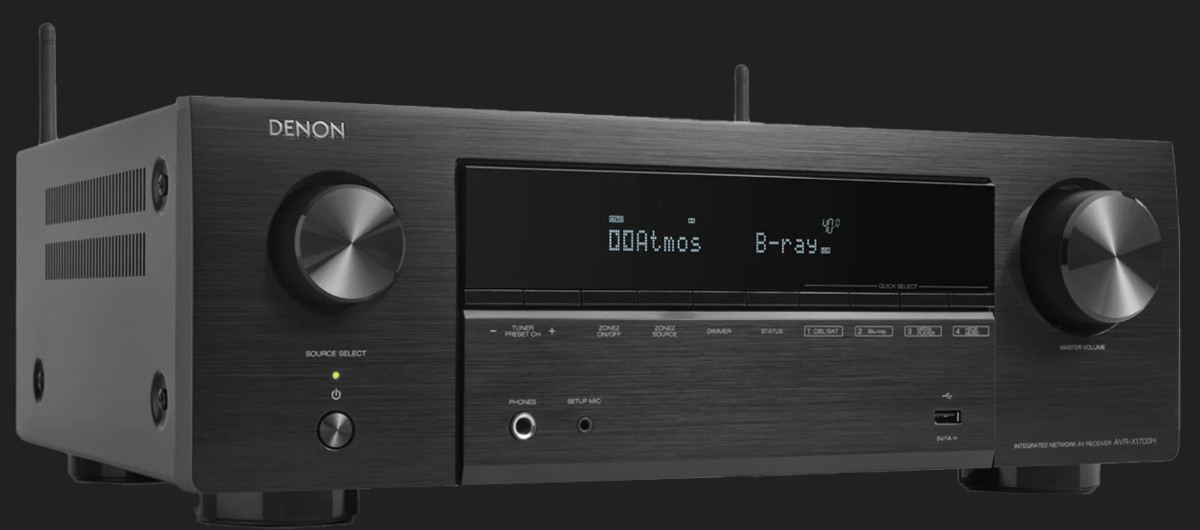 Receiver Denon AVR-X1700H la AVstore.ro