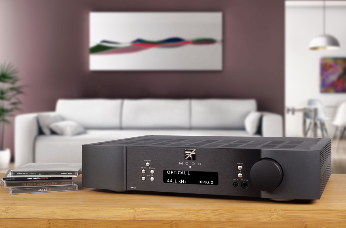 Amplificator MOON by Simaudio 240i Negru Resigilat