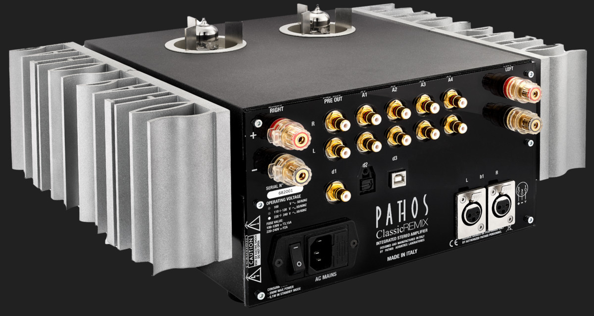 Amplificator Pathos Classic Remix HiDac MK2 Matt metallic black Resigilat