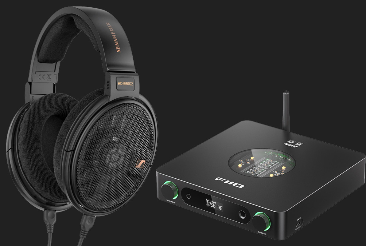 Pachet PROMO Sennheiser HD 660 S2 + Fiio K13 R2R
