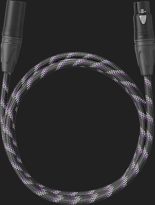 Cablu Fiio TRUST LX-XLR3 3pin XLR mama-tata 100cm
