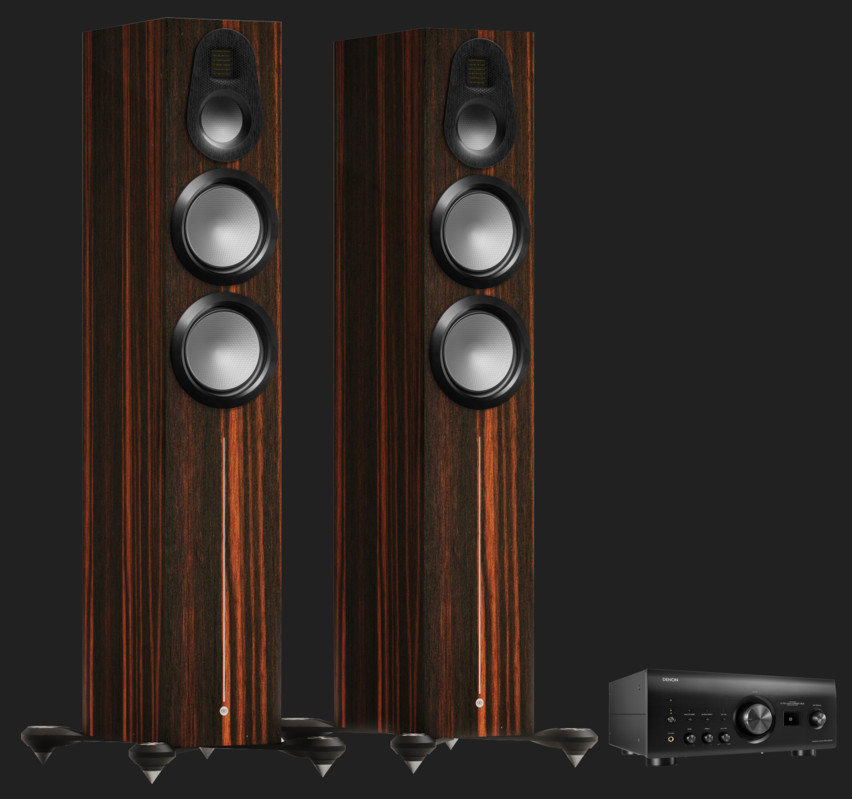 Pachet PROMO Monitor Audio Gold 300 6G + Denon PMA-3000NE