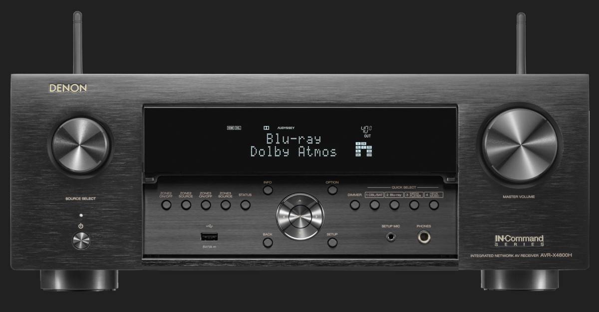 Receiver Denon AVC-X4800H