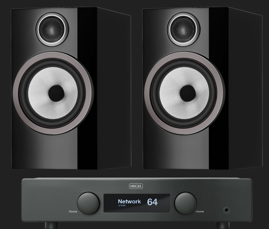 Pachet PROMO Bowers & Wilkins 706 S3 + Hegel H95