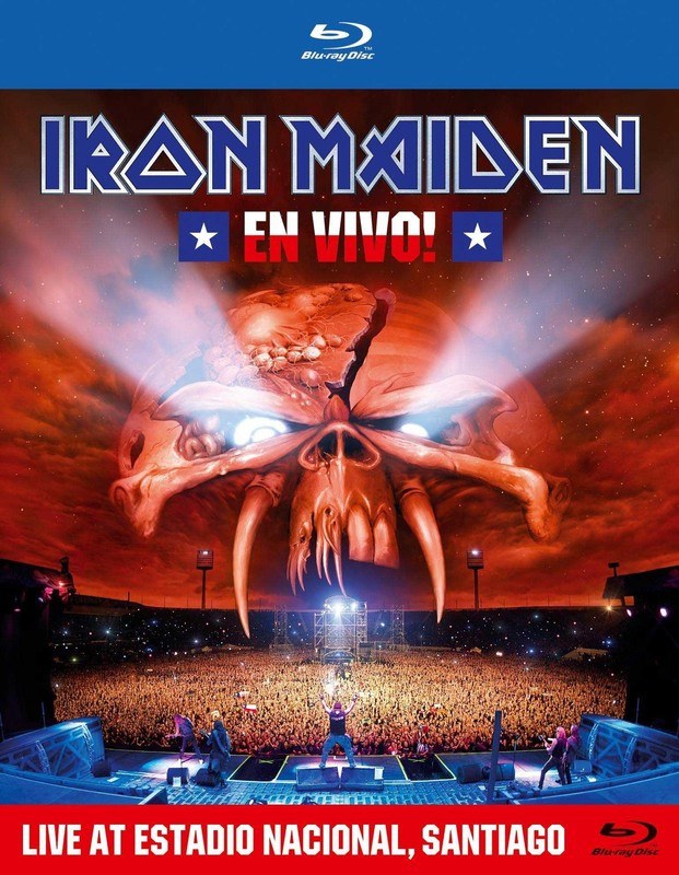 BLURAY WARNER MUSIC Iron Maiden - En Vivo! (Live At Estadio Nacional, Santiago)